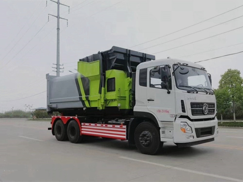 東風(fēng)天龍18方廂可卸式垃圾車-18方垃圾車廠家價格報價 東風(fēng)天龍18方廂可卸式垃圾車-18方垃圾車廠家價格報價